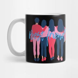 best friends girls Mug